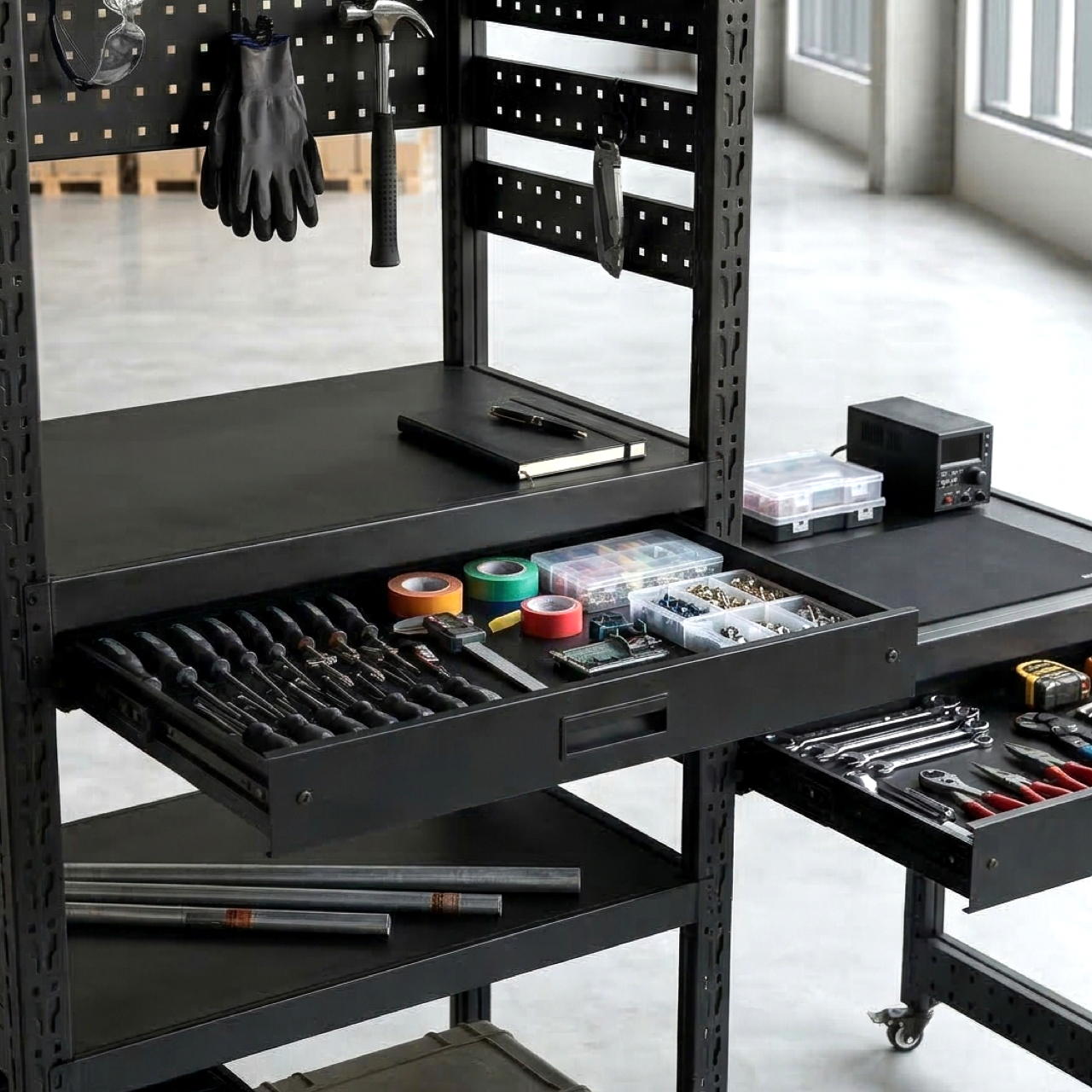 0.8m 輕倉貨架可自由串接，高載重、方便理貨、適合網拍賣家、家庭倉庫收納、越串越省CP值爆表！